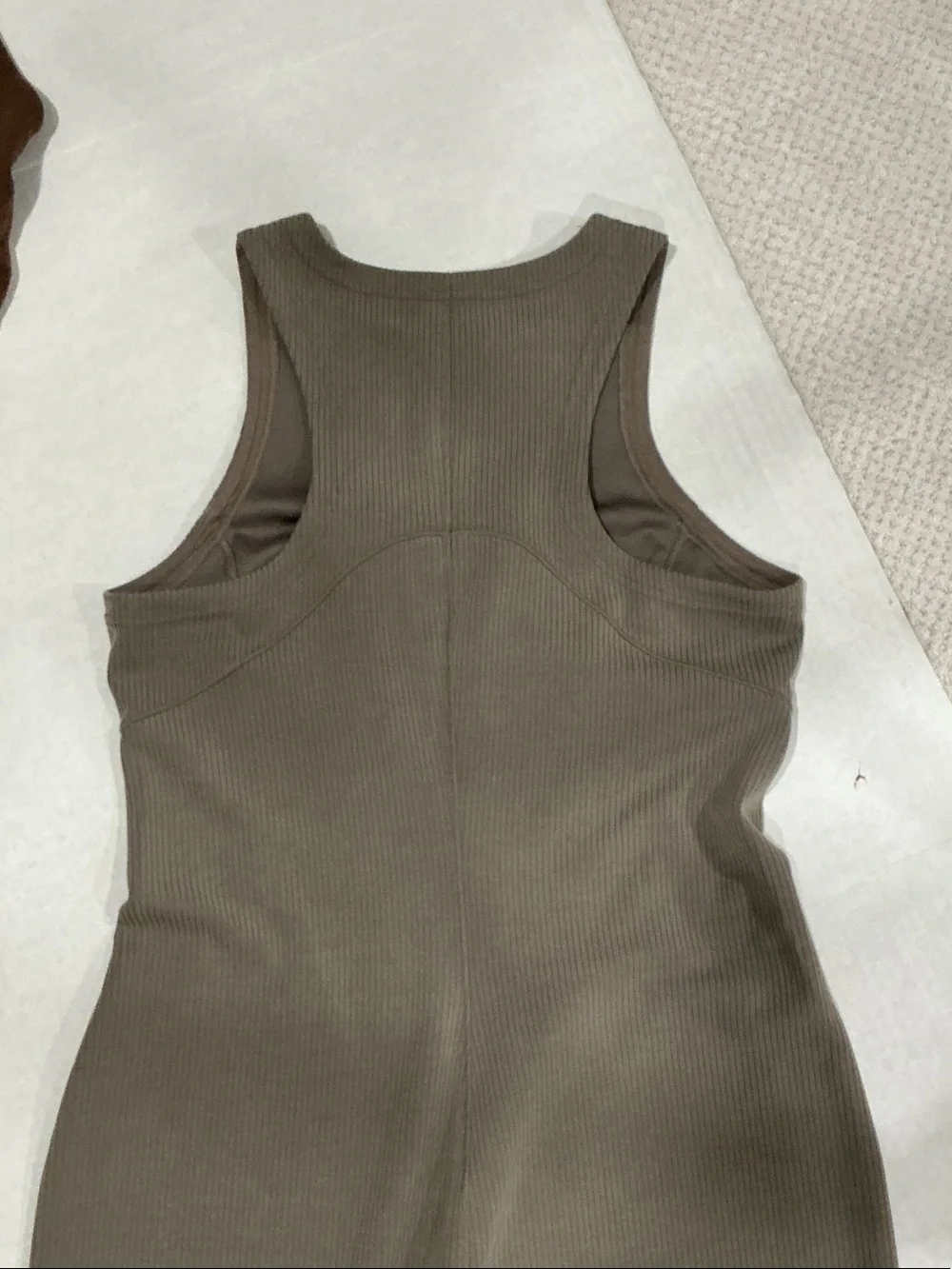 lululemon athletica Brown and Olive Women’s Bodysuit and Tank Dress Set SZ 10 - Picture 5 of 10